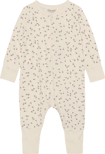 CeLaVi heldress/pyjamas i viskose Shadow Gray