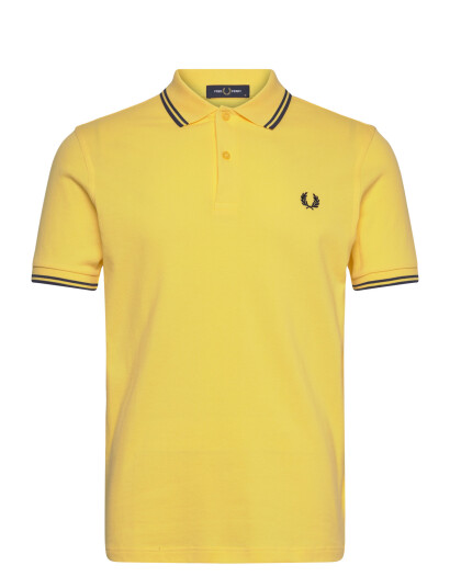 Fred Perry Twin Tipped Fp Shirt Yellow M