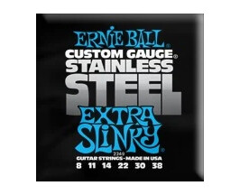 Ernie Ball EB-2249 Stainless Steel 008-038 Extra Slinky