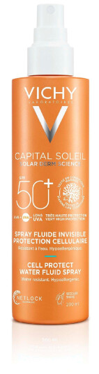 Vichy Capital Soleil Fuktighetsgivende Solkrem Spray SPF50+ 200 ml