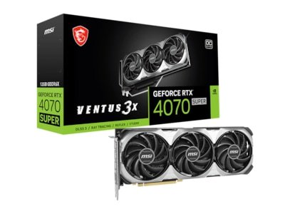 MSI GeForce RTX 4070 SUPER VENTUS 3X OC - Grafikkort