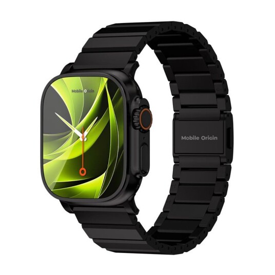 Mobile Origin Modena Titan reim til Apple Watch 49/46/45/44mm Svart Mobile Origin Modena Titan reim til Apple Watch 49/46/45/44mm Svart