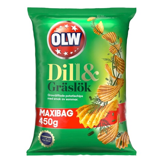 ERT Godis Singel OLW Maxibag Dill & Gräslök - 450 g