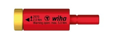 Wiha easyTorque Momentadapter 2 Nm for SlimBits 5,5 mm Wiha easyTorque Momentadapter 2 Nm for SlimBits 5,5 mm
