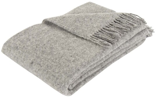 Arctic Ullpledd i 100% ny norsk ull Melange grey 130 x 200 cm Arctic Ullpledd i 100% ny norsk ull Melange grey 130 x 200 cm