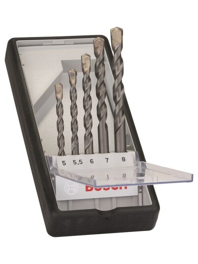 Bosch 5-delers Robust Line betongborsett CYL-3 5; 5,5; 6; 7; 8 mm