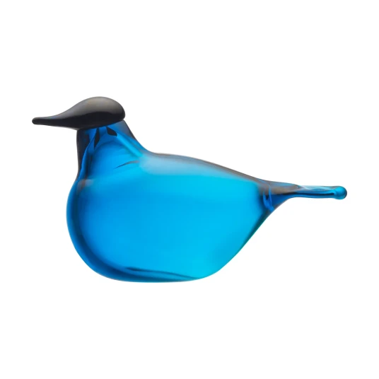 Iittala Chiffchaff Glassfugl Turkis 13x8 cm Iittala Chiffchaff Glassfugl Turkis 13x8 cm