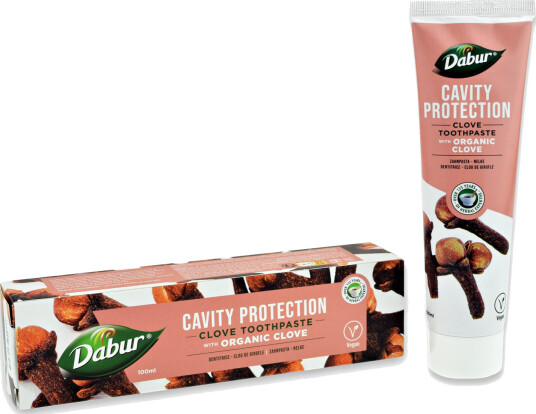 Ayurvedisk tannkrem DABUR Cavity Protection Organic Clove 100 ml Ayurvedisk tannkrem DABUR Cavity Protection Organic Clove 100 ml