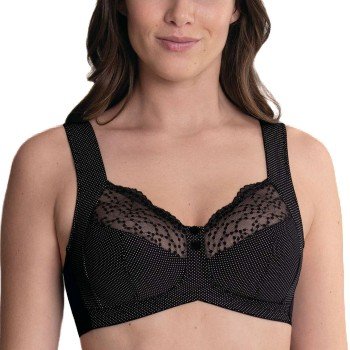 Anita BH Orely Support Bra Svart nylon E 80 Dame