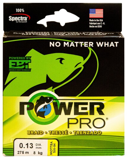 Power Pro Hi Vis Yellow 275m
