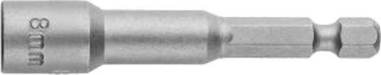 NEO Tools 57-992 Magnetisk Pipespiss 8 × 65 mm, CrV Stål, 1/4" HEX