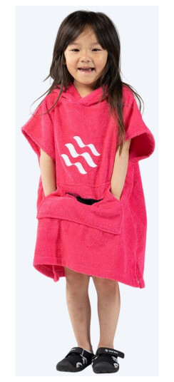 Watery badeponcho for barn 1-5 år - Bomull - Rosa Watery badeponcho for barn 1-5 år - Bomull - Rosa