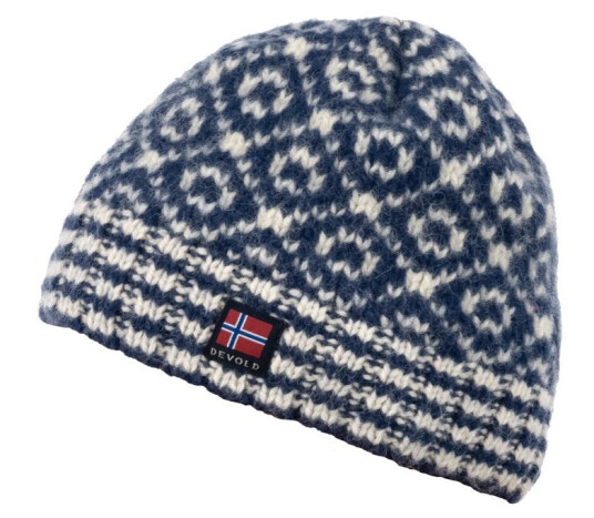 Devold Svalbard Wool Beanie Night/offwhite OneSize