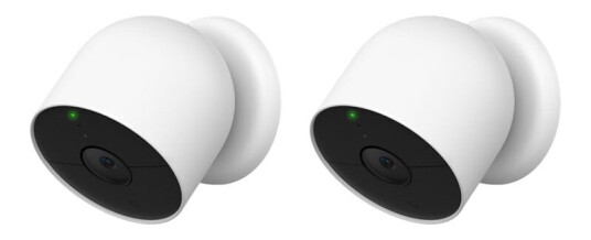 Google Nest Cam 2-pakning Utendørs/Innendørs Overvåkingskameraer Hvit 1080p Google Nest Cam 2-pakning Utendørs/Innendørs Overvåkingskameraer Hvit 1080p
