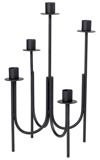 Broste Copenhagen Farri lysestake, svart Broste Copenhagen Farri lysestake, svart