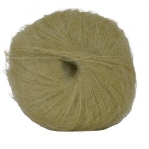 Hjertegarn Silk Kid Mohairgarn 1011 Lys Grønn