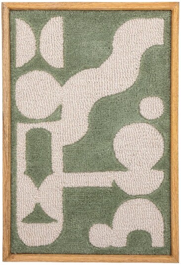 Bloomingville Longton veggdekorasjon 45x65 cm Green Bloomingville Longton veggdekorasjon 45x65 cm Green
