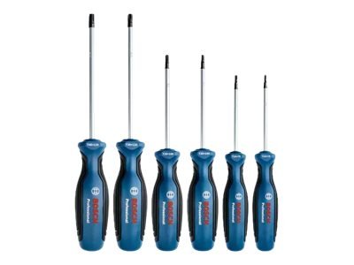 Bosch Professional Skrutrekkersett 6 Delers Torx Håndverktøy Bosch Professional Skrutrekkersett 6 Delers Torx Håndverktøy