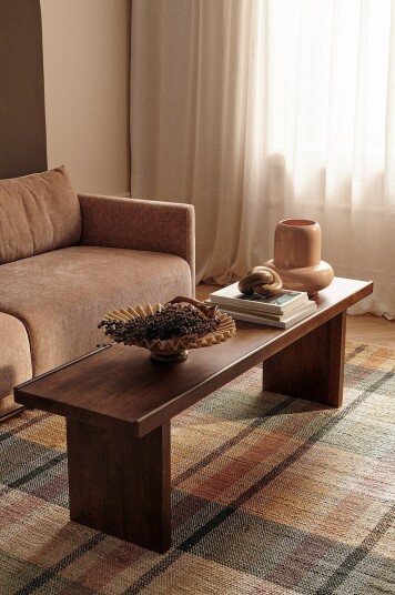 Ellos Home Salongbord Simple 150x40 cm Brun