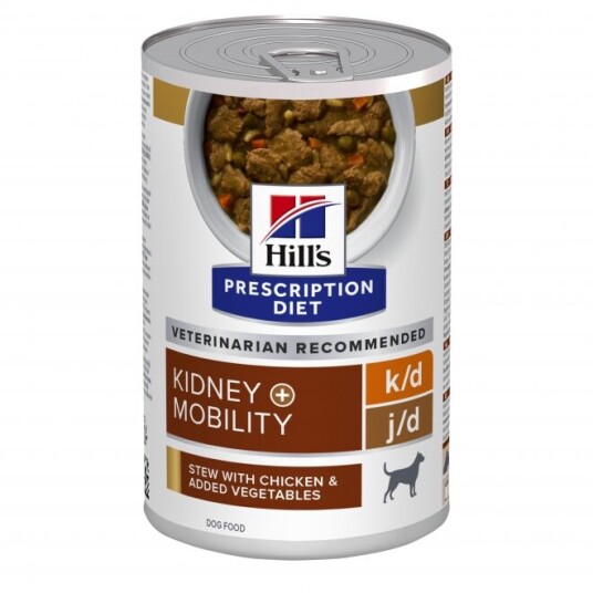 Hill'S Prescription Diet Hill’S Prescription Diet Canine K/D J/D Kidney + Mobility Stew Chicken & Vegetables 354 G