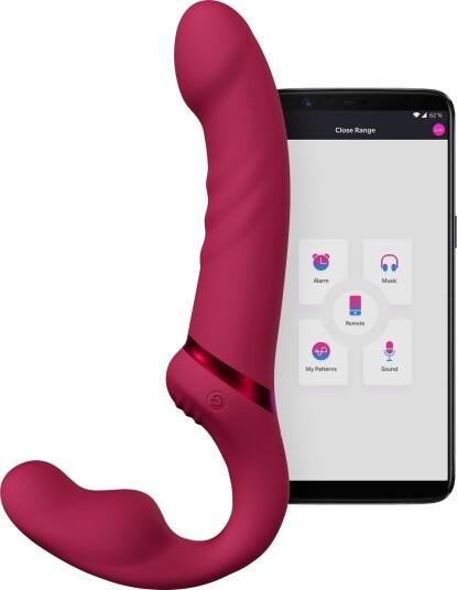 Lovense Lapis Vibrating Strapless Strap-On Lovense Lapis Vibrating Strapless Strap-On