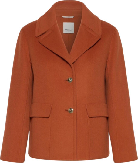 Max Mara Dame Jakker Oransje 2XS,