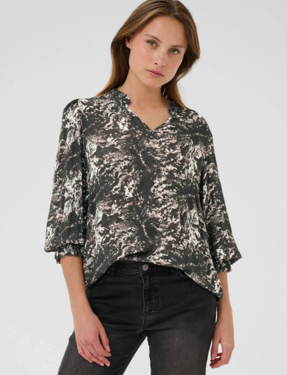 Kaffe Kalinda Amber Blouse - Grey - 46
