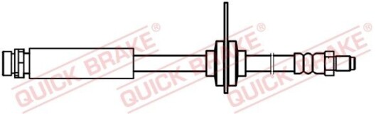 Bremseslange QUICK BRAKE 32.712