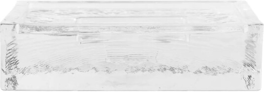 Ferm Living Gradia lysestake square 16x16 cm Clear