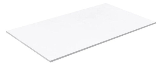 Korsbakken Benkeplate HPL Hvit Matt / 80cm