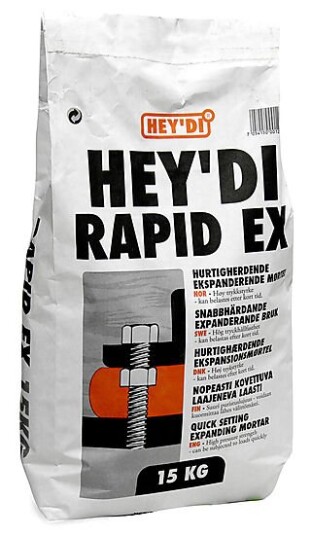 Hey'di mortel rapid ex 15 kg ekspanderende