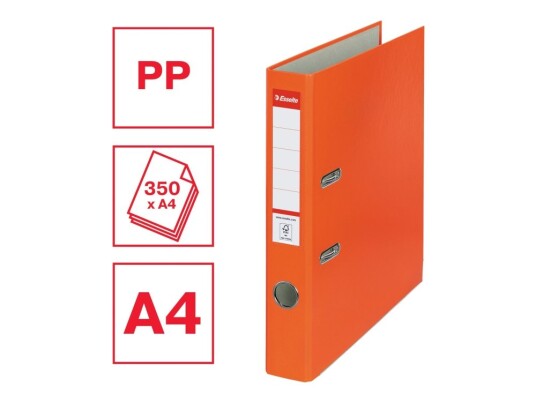 Esselte Economy Hevarmbuefil Bokryggbredde: 50 Mm For A4 Kapasitet: 320 Ark Oransje Esselte Economy Hevarmbuefil Bokryggbredde: 50 Mm For A4 Kapasitet: 320 Ark Oransje
