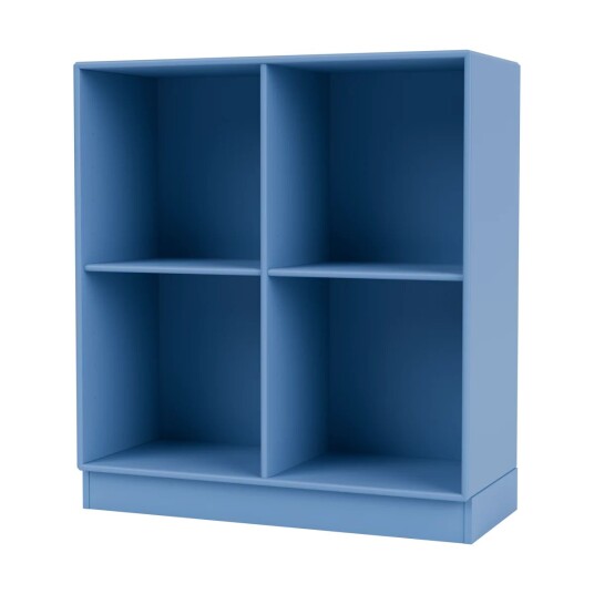 Montana SHOW hylle 69,6 x 69,6 cm, sokkel 7 cm 154 Azure