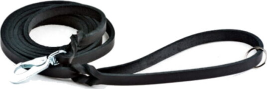 Feel Leather Braid Lærkobbel Svart (15 Mm X 180 cm)