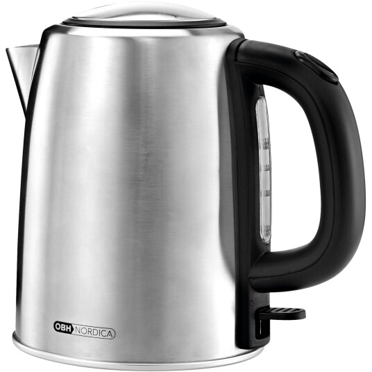 Obh Nordica 6461 Inox Vannkoker 1,2L Rustfritt Stål 2200W Obh Nordica 6461 Inox Vannkoker 1,2L Rustfritt Stål 2200W
