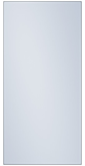 Samsung BESPOKE øvre panel for 200cm kombinert kjøl og frys, Satin Sky Blue (Glass)