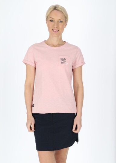 Nautic Experience Marstrand Pocket Tee W Sea Rose 44 T-Shirts