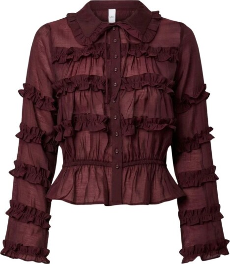 Y.a.s Dame Bluser & Skjorter Lilla L,