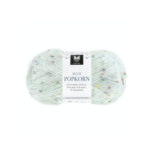Dale Multi Popkorn 506 Lys blå Dale Multi Popkorn 506 Lys blå