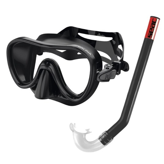 Seac Snorkelsett Salina SLT Black