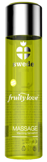 Swede Fruity Love Oppvarmende Massasjelotion med Smak, 120 ml. 120 ml   - Klar