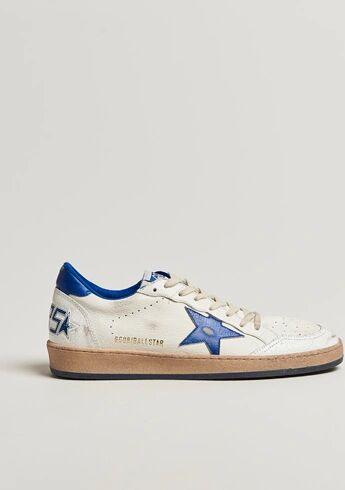 Golden Goose Ball Star Sneakers White/Blue