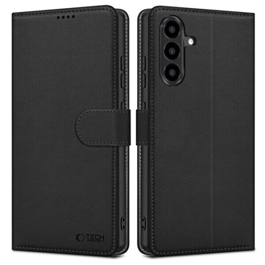 Tech-Protect Samsung Galaxy A56 Lommeboketui med Magnet og Stativ Svart