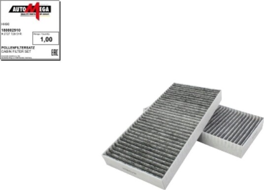 Kupefilter AUTOMEGA 180002910