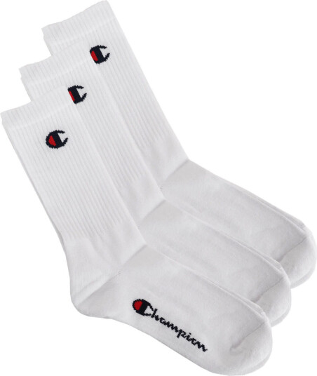 Champion 3pk Crew Socks Ww/White 35/38 Champion 3pk Crew Socks Ww/White 35/38