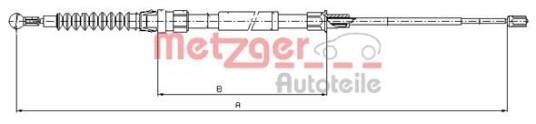 Bremsewire METZGER 10.7626
