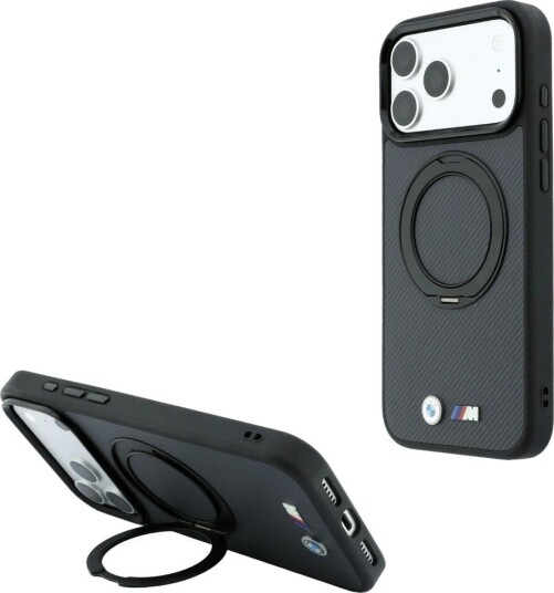 BMW Kevlar 360 MagSafe-etui til iPhone 18 Pro Max / 17 Pro Max - Mørkegrå