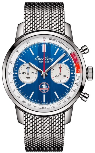 Breitling Herreklokke AB01763A1C1A1 Top Time Shelby Cobra Blå/Stål