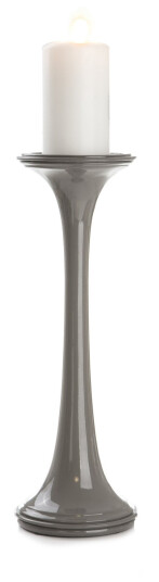 Enjoy Design Kubbelysestake poly grå H:38cm