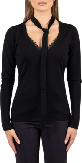 Pinko Dame Strikkevarer Svart M, Pinko Dame Strikkevarer Svart M,
